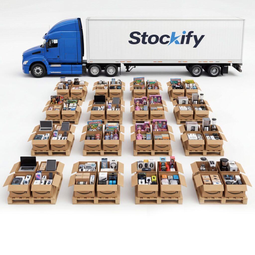 Dostawy Amazon 16 palet