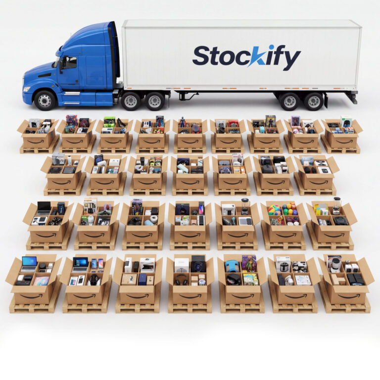 Dostawy Amazon 32 palety