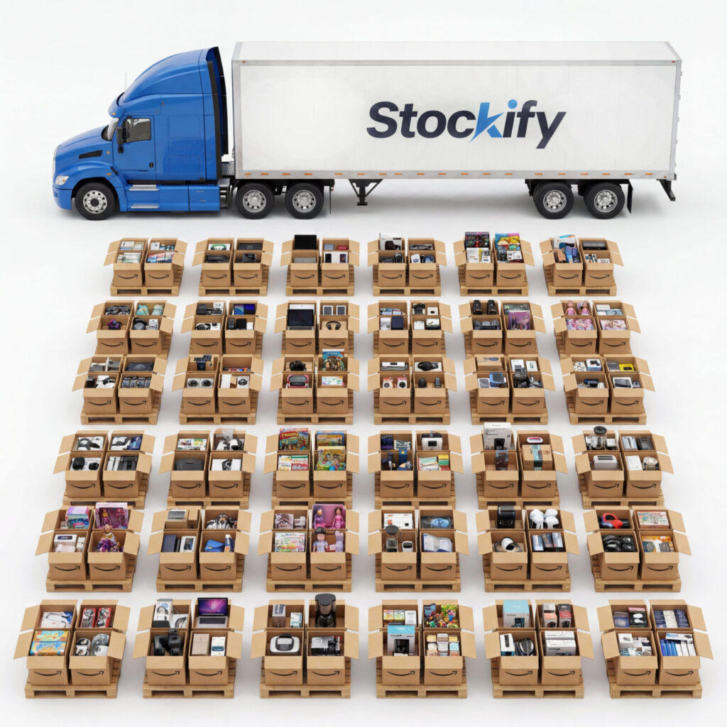 Dostawy Amazon 66 palet