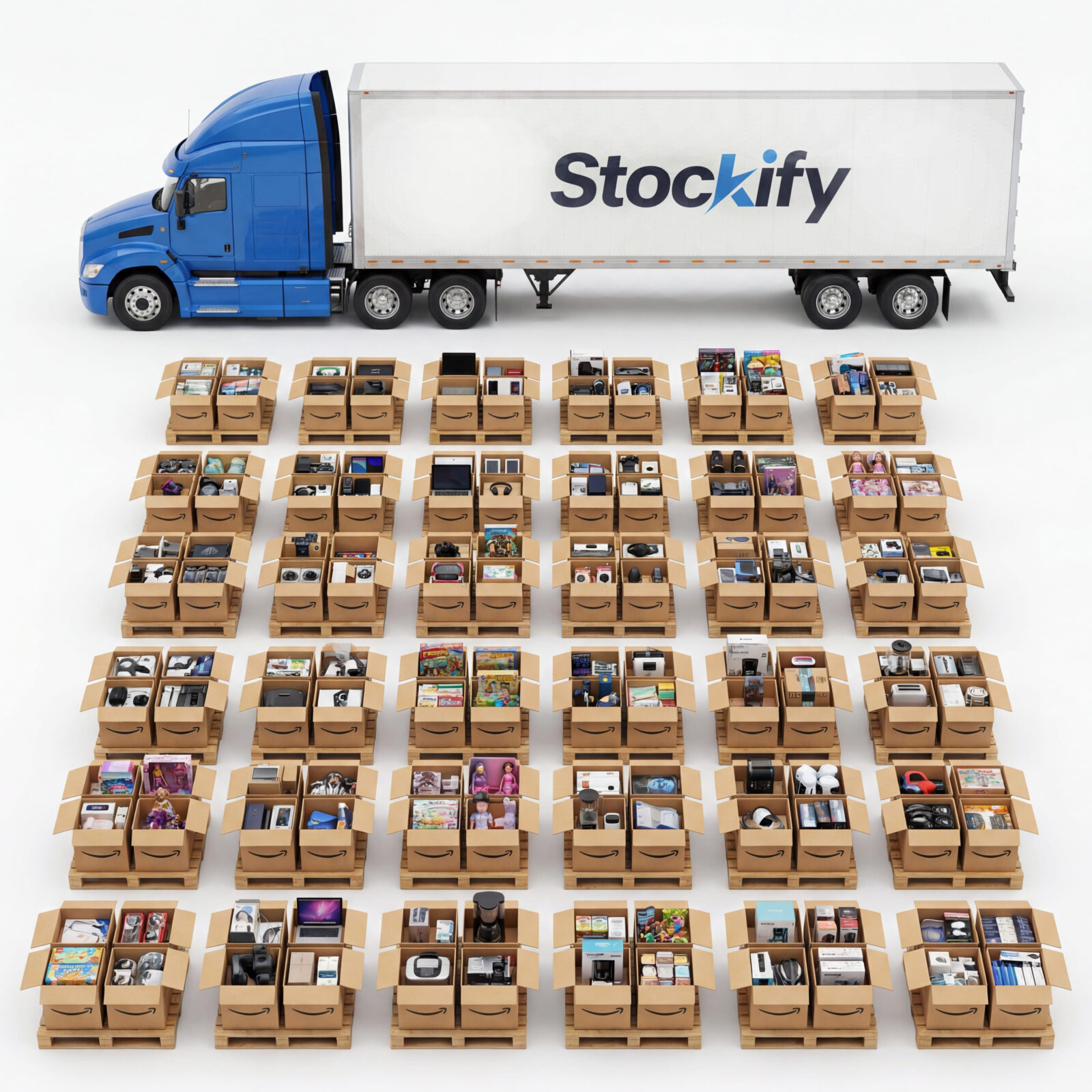 Dostawy Amazon 66 palet