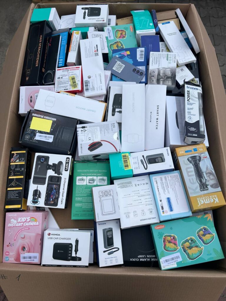 Mix elektroniki z Europy (EU) – 80%|A–B|140kg