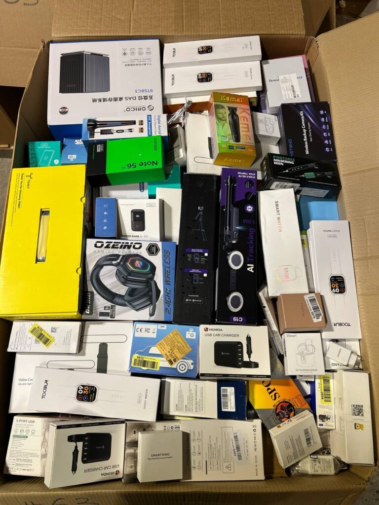 Mix elektroniki z Europy (EU) – 80%|A–B|140kg