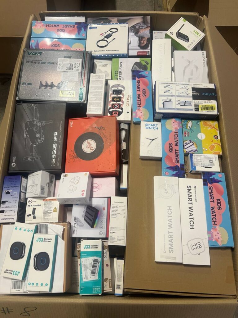 Mix elektroniki z Europy (EU) – 80%|A–B|170kg