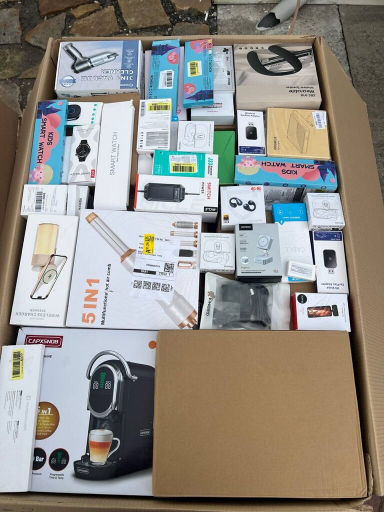 Mix elektroniki z Europy (EU) – 80%|A–B|170kg