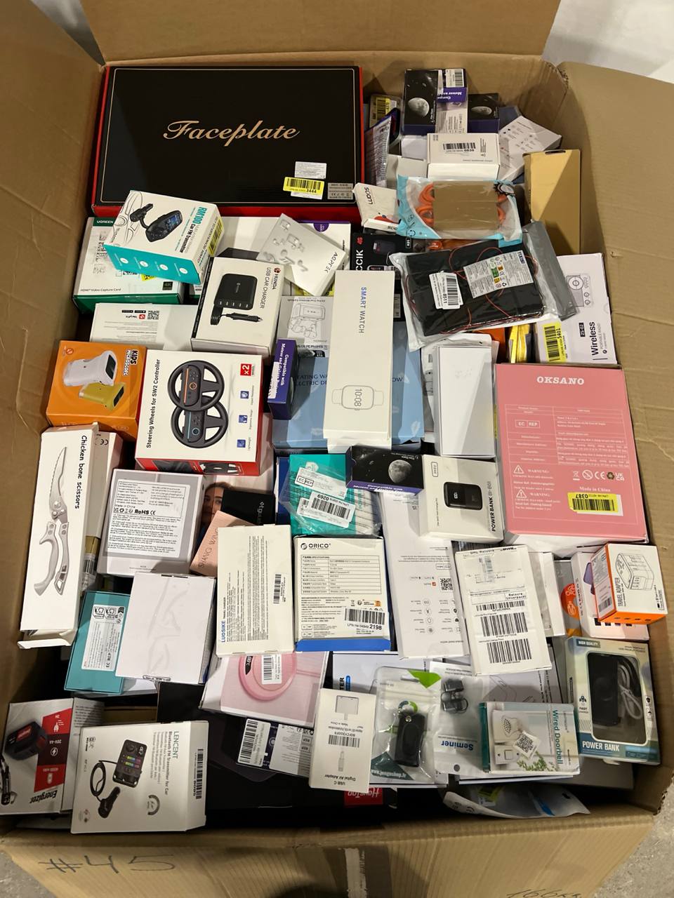 Paleta mix elektroniki z Europy (EU)