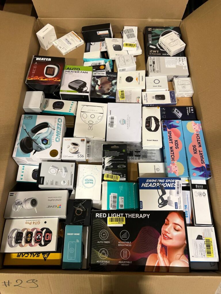 Paleta elektroniki z Europy (EU) – mix A–B, 155 kg