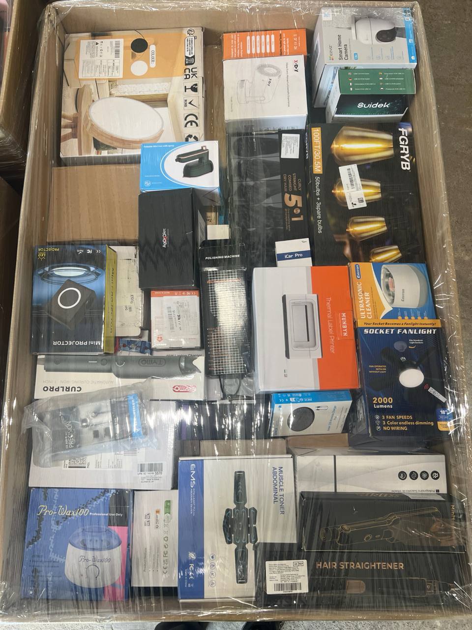 Paleta elektroniki z Anglii (UK) – mix A–B