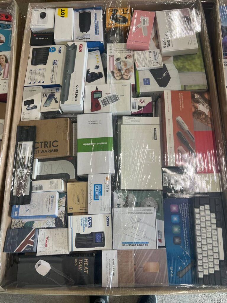 Paleta elektroniki z Anglii (UK) – mix A–B, 84 kg