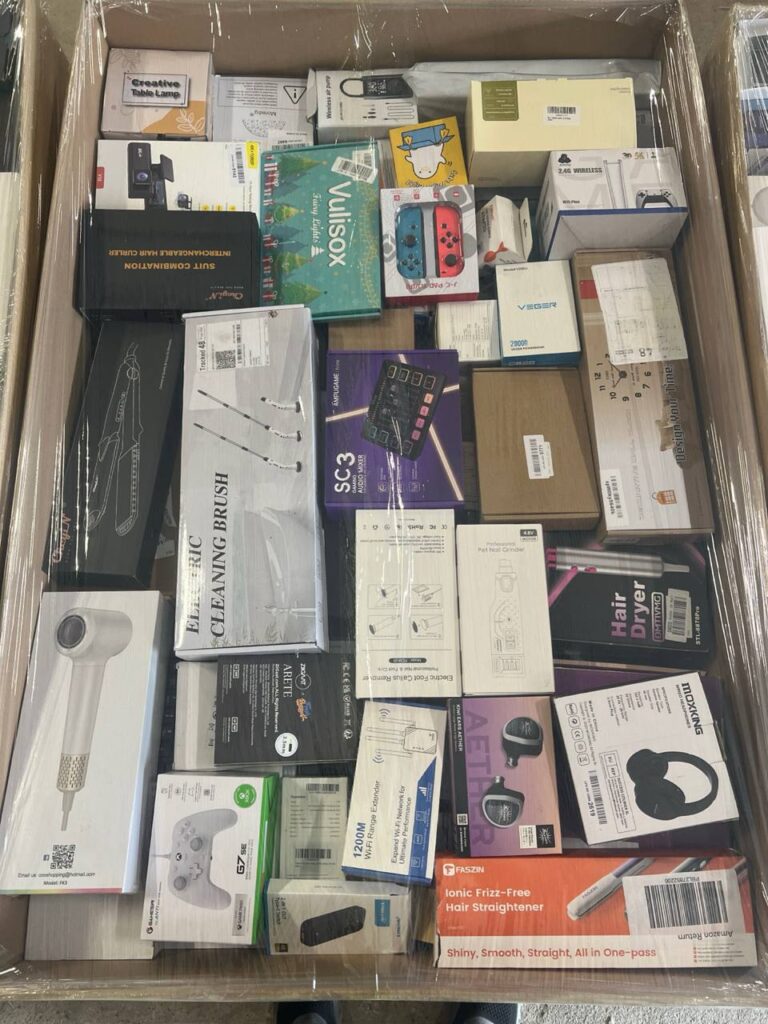 Paleta elektroniki z Anglii (UK) – mix A–B