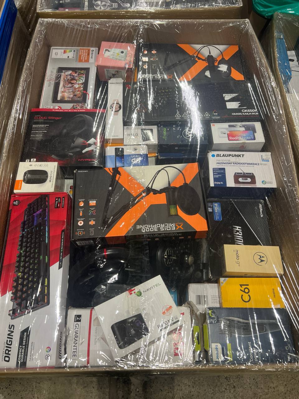 Paleta elektroniki z Europy (EU) – AMAZON PREMIUM, A–B, 102 kg