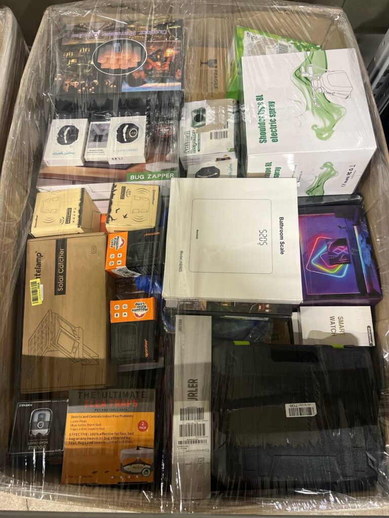 Palety Amazon MIX – 60% elektronika | towar do odsprzedaży A–B