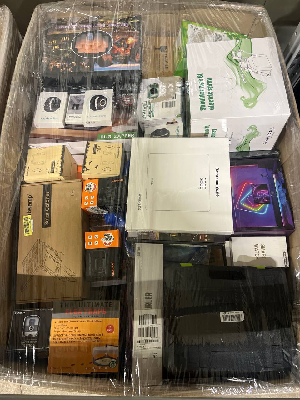 Palety Amazon MIX – 60% elektronika | towar do odsprzedaży A–B