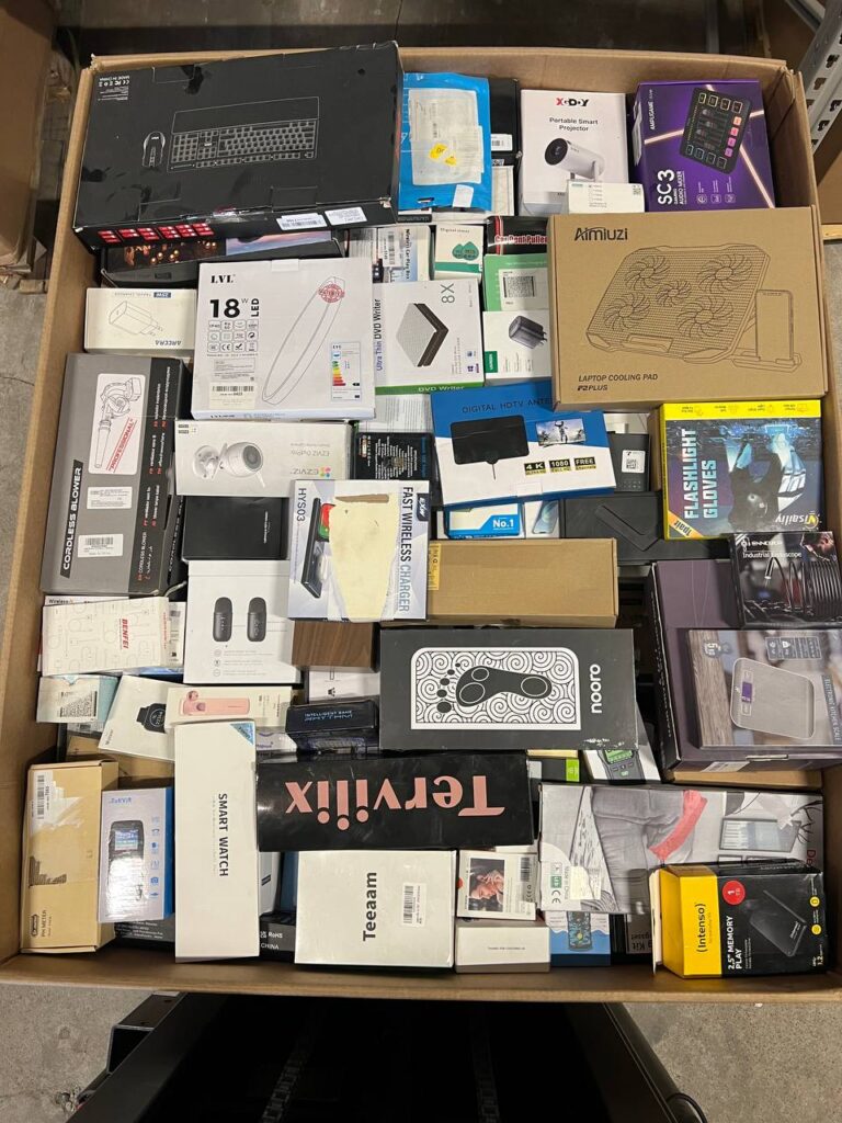 Paleta przemysłowa z Anglii (UK) | 100% elektronika A–B