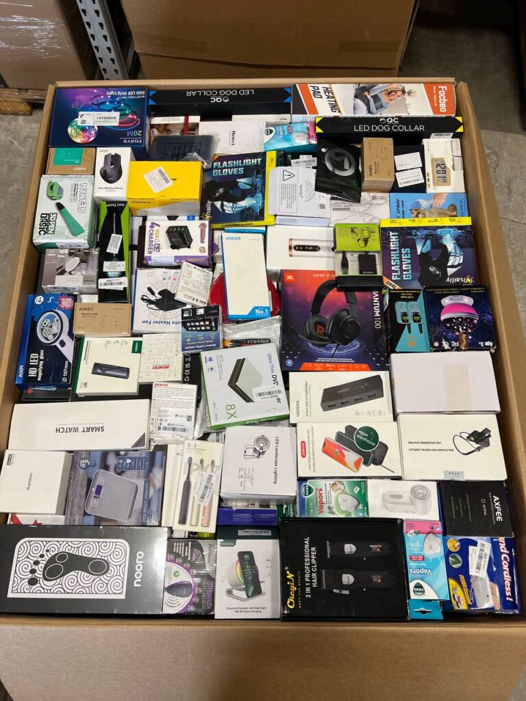 Paleta przemysłowa z Anglii (UK) | 100% elektronika A–B