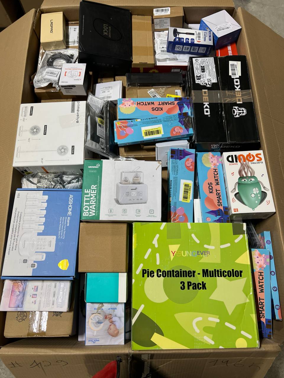 Palety Amazon MIX 146 kg