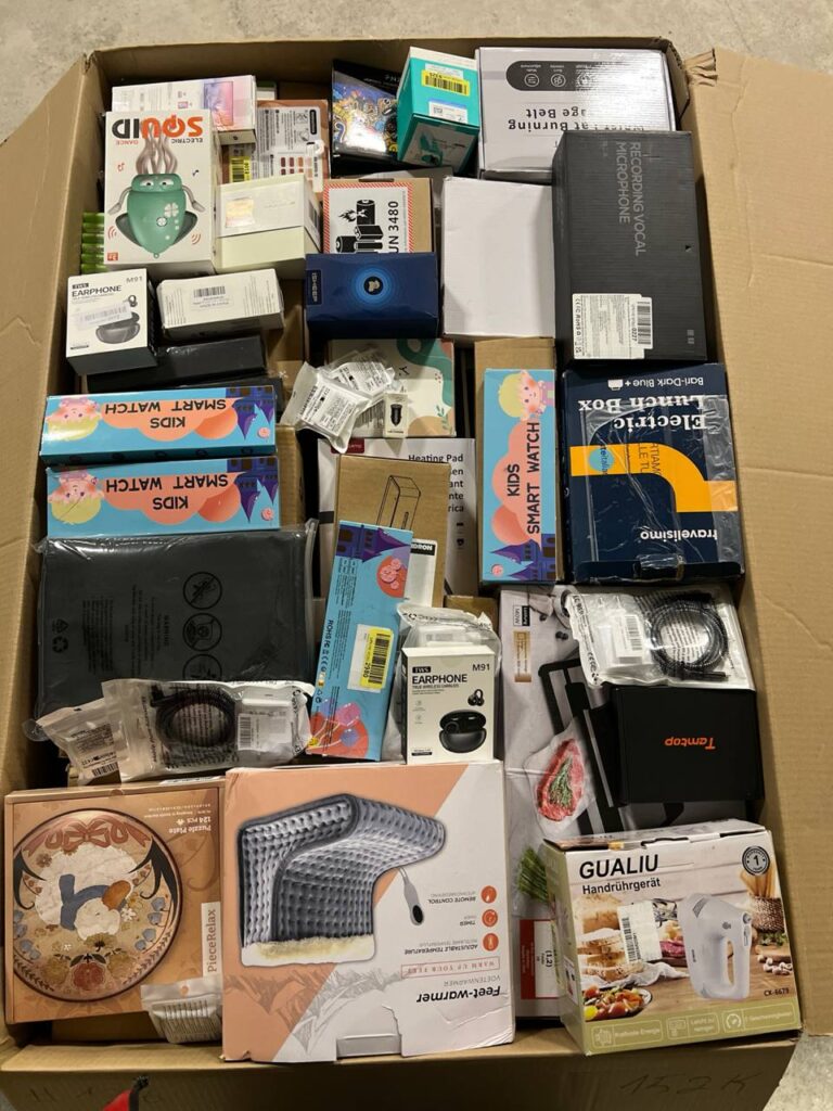 Palety Amazon MIX 152 kg