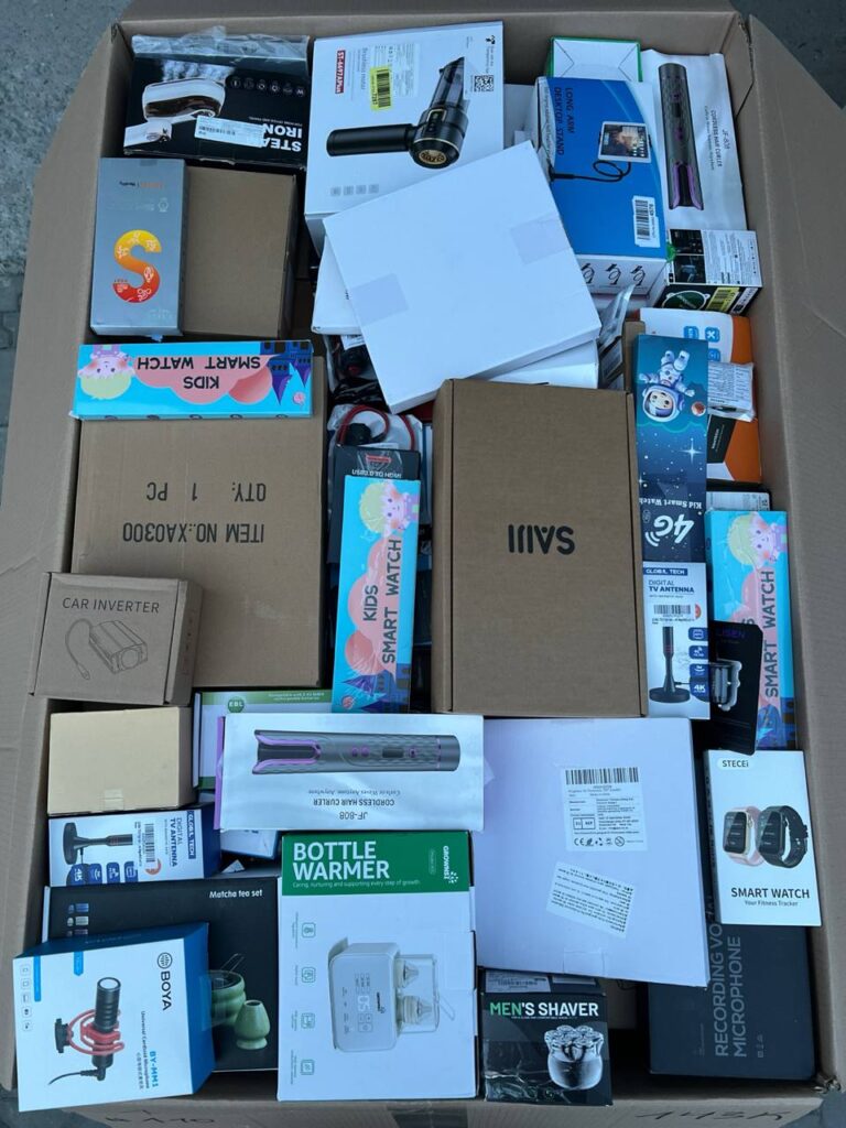 Palety Amazon MIX 143 kg