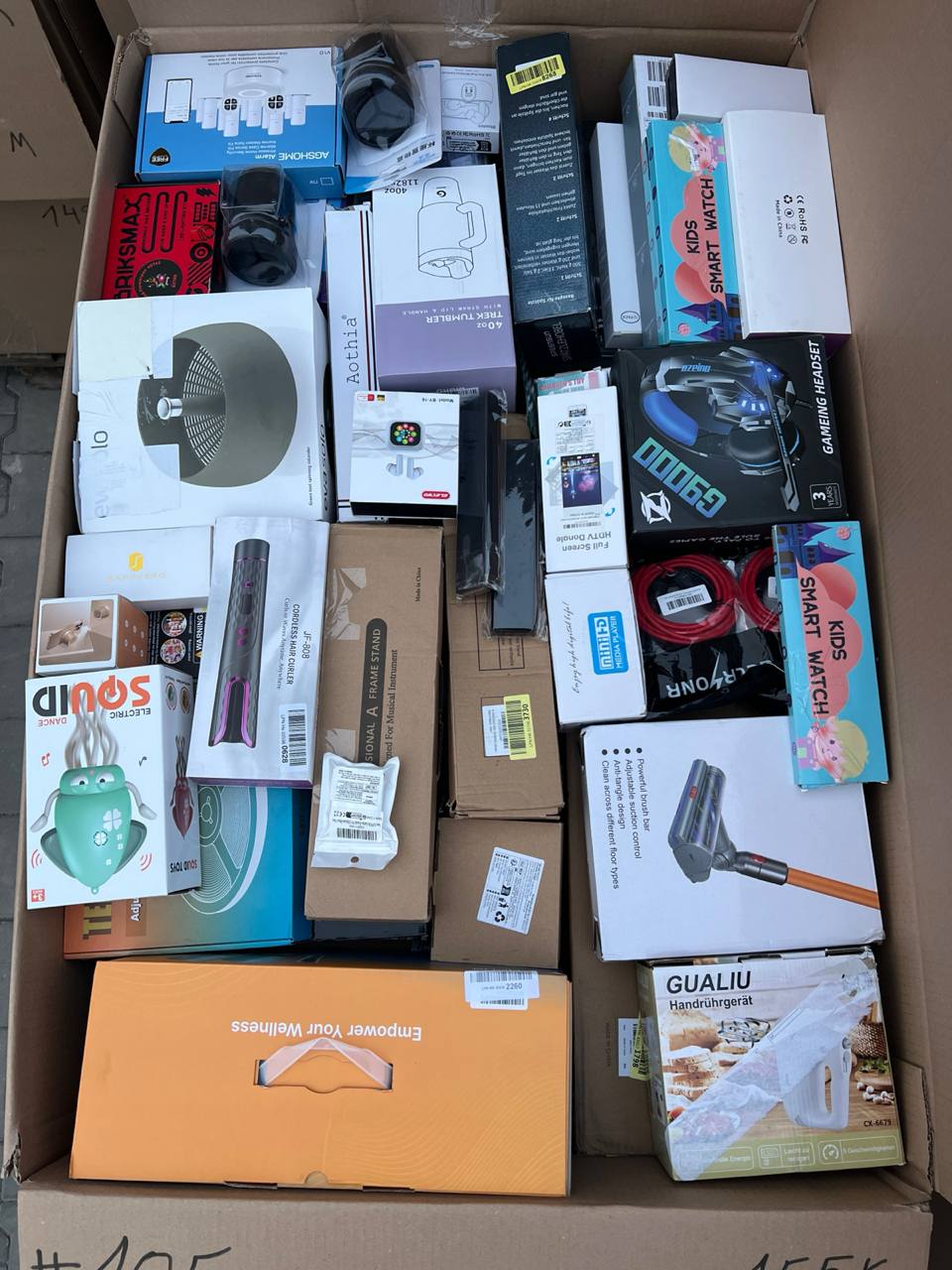 Palety Amazon MIX 155 kg