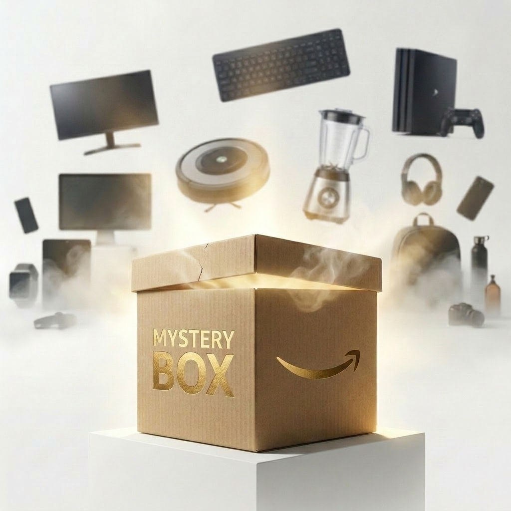 Mystery Box – paczka niespodzianka z niedebranych przesyłek i zwrotów Box – losowa zawartość i realna wartość produktów