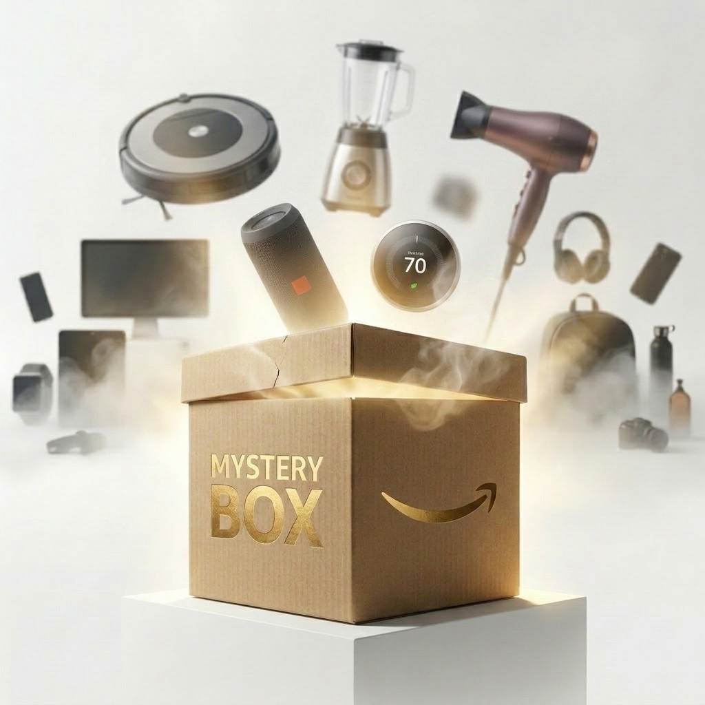 Mystery Box 10 kg – paczka niespodzianka z niedebranych przesyłek i zwrotów Mystery Box – losowa zawartość i realna wartość produktów