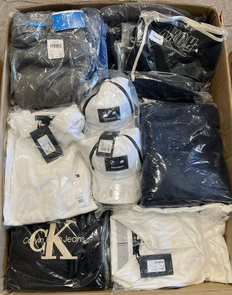 Box odzieży – 20 kg | Odzież Premium Strefa Mody Profesjonalny mix odzieży premium gotowy do sprzedaży