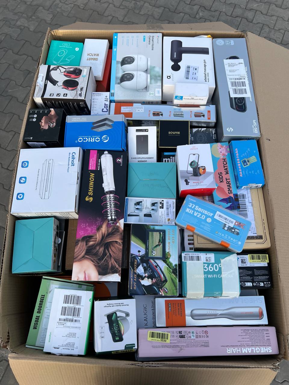 Paleta elektroniki z Europy EU#243 E 159kg